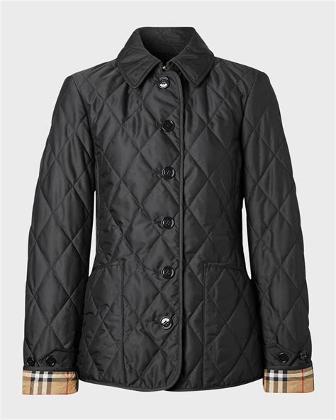 burberry steppjacke damen fernhill|burberry fernleigh diamond quilted jacket.